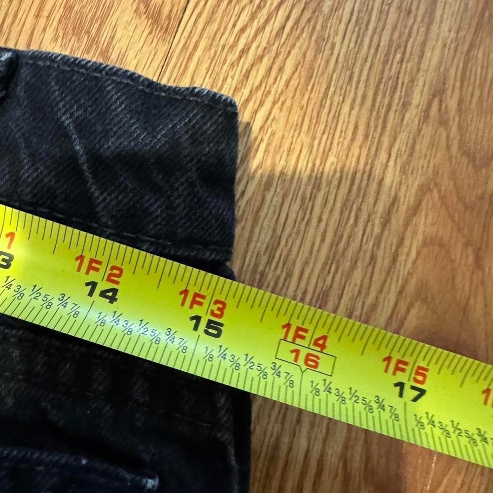 Levi's Men's Jeans 560 Black Loose Tapered Fit USA Made Actual 30x33 - Picture 7 of 8